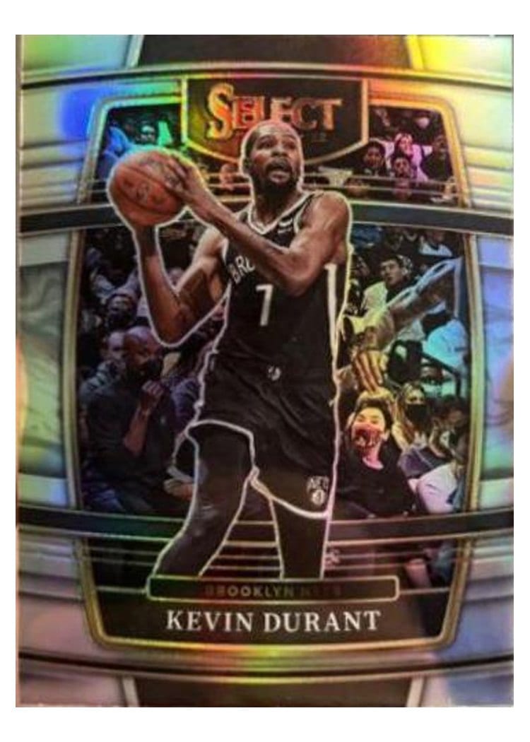 2021-22 Panini Select Base Set Kevin Durant #50 card