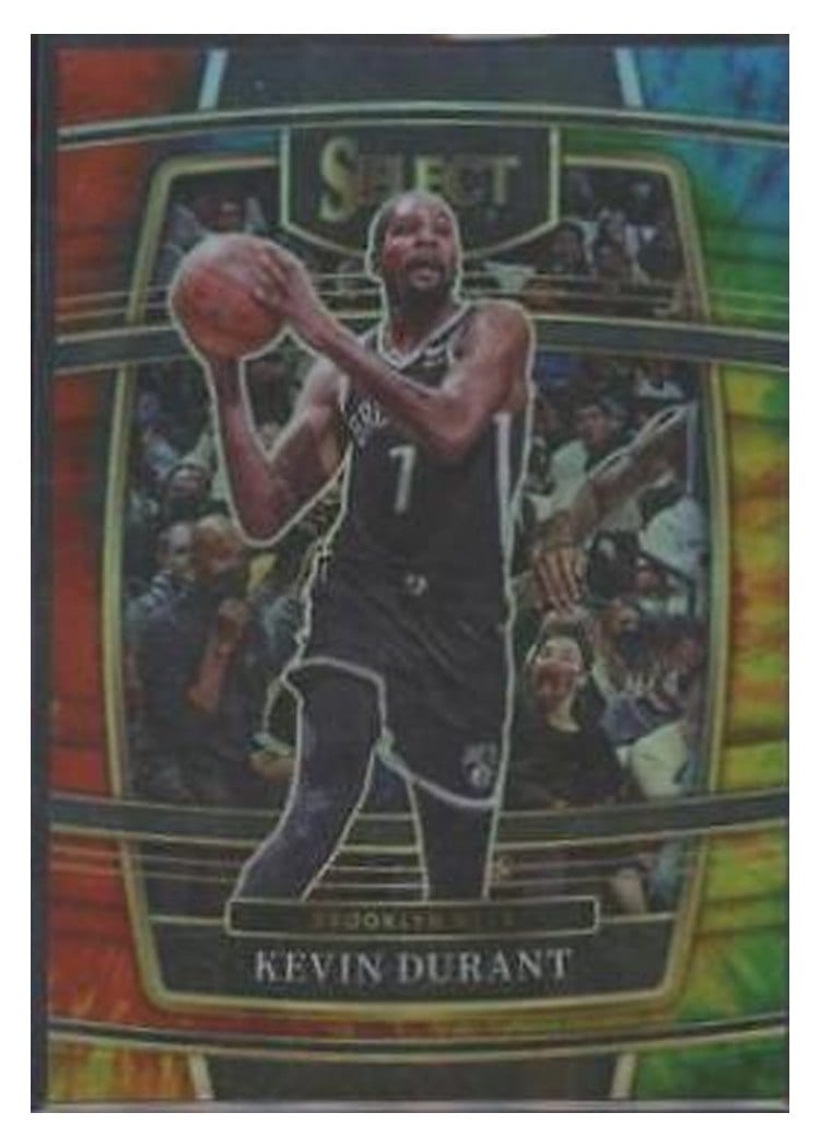 2021-22 Panini Select Base Set Kevin Durant #50 card