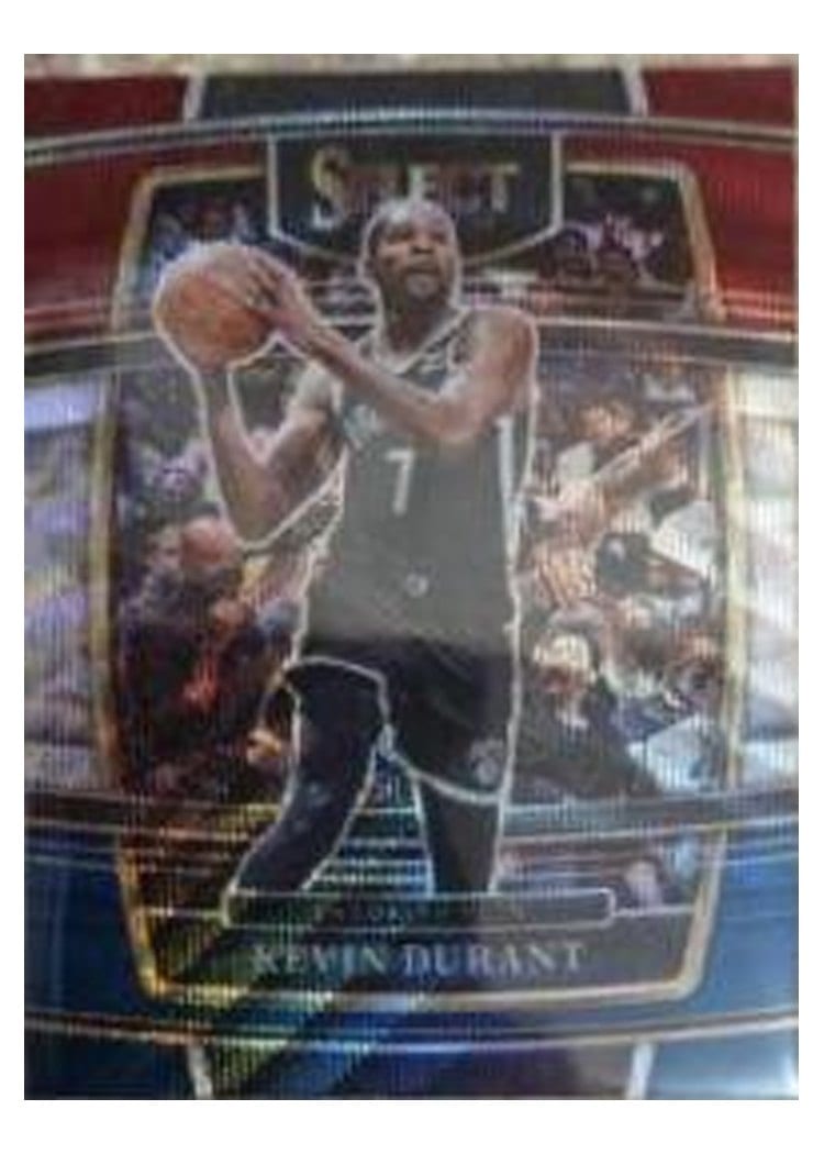 2021-22 Panini Select Base Set Kevin Durant #50 card