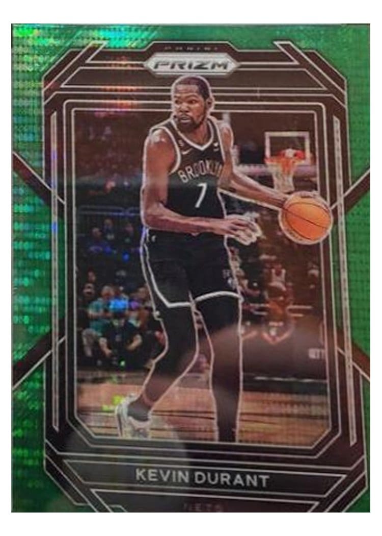 2022-23 Panini Prizm Base Set Kevin Durant #10 card