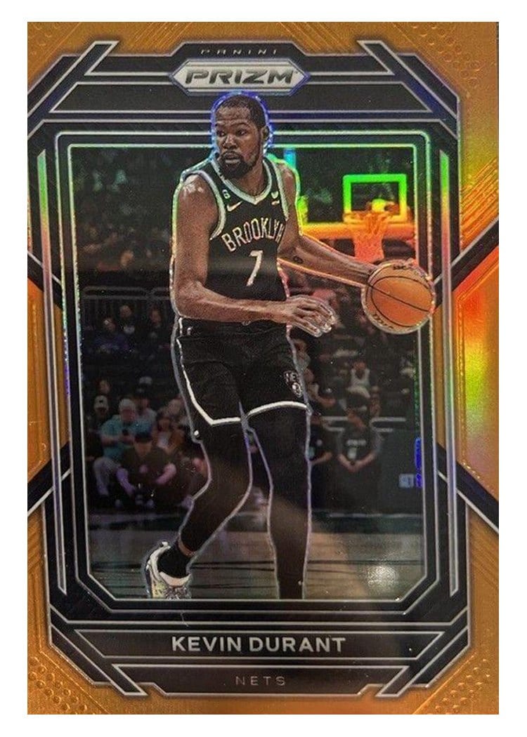 2022-23 Panini Prizm Base Set Kevin Durant #10 card