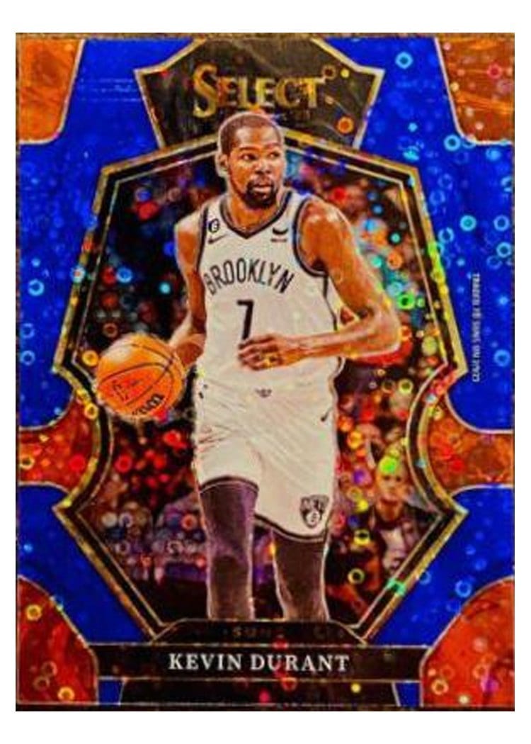 2022-23 Panini Select Base Set Kevin Durant #137 card