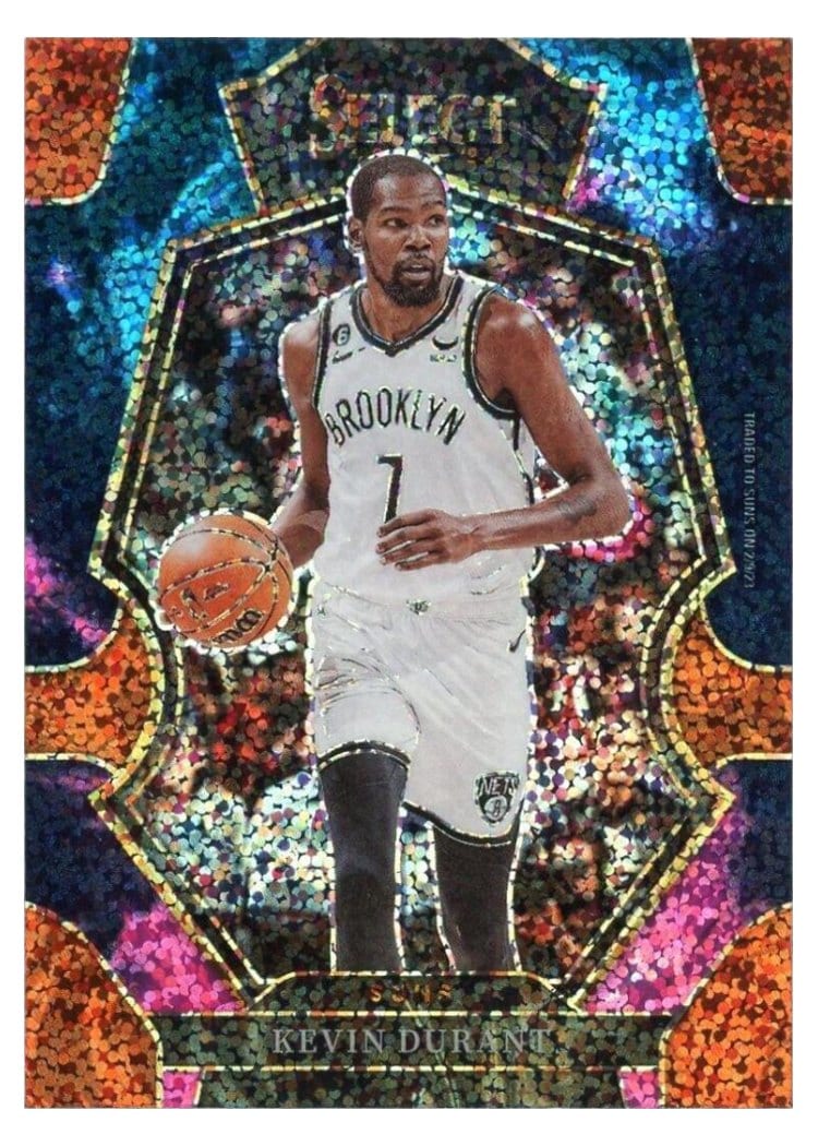 2022-23 Panini Select Base Set Kevin Durant #137 card