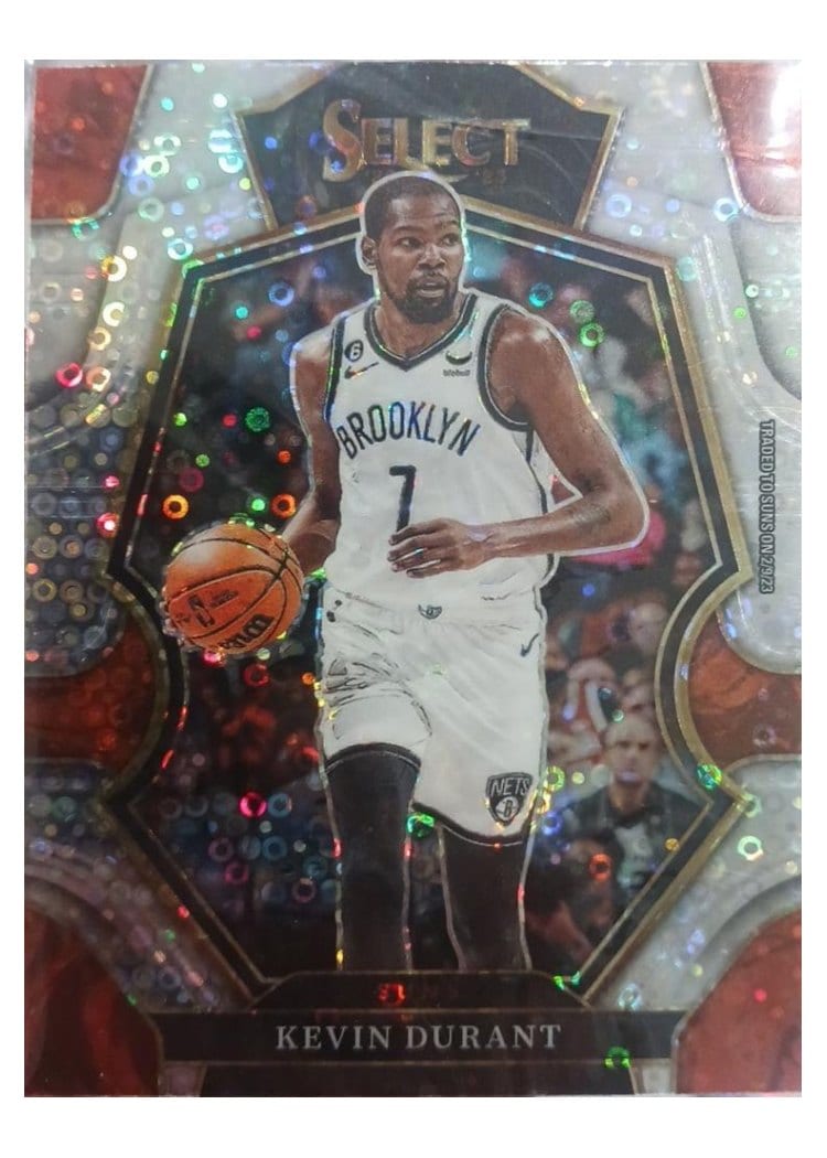 2022-23 Panini Select Base Set Kevin Durant #137 card