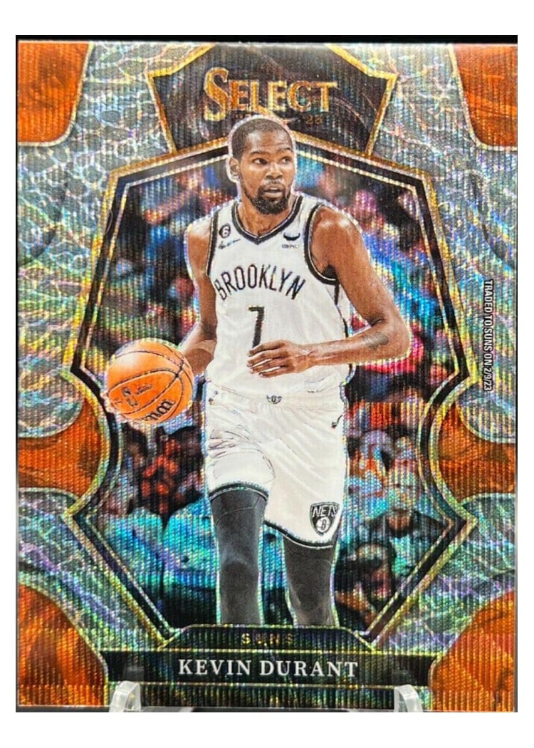 2022-23 Panini Select Base Set Kevin Durant #137 card