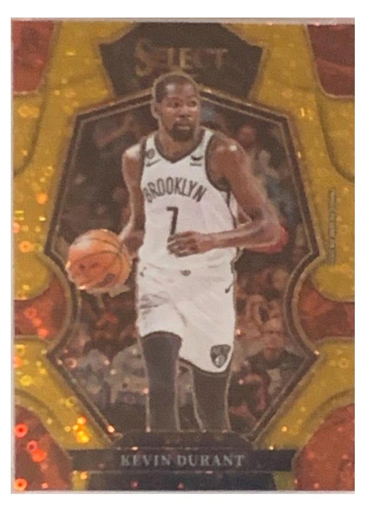 2022-23 Panini Select Base Set Kevin Durant #137 card