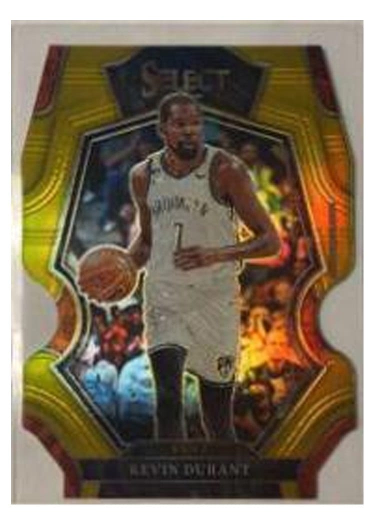 2022-23 Panini Select Base Set Kevin Durant #137 card