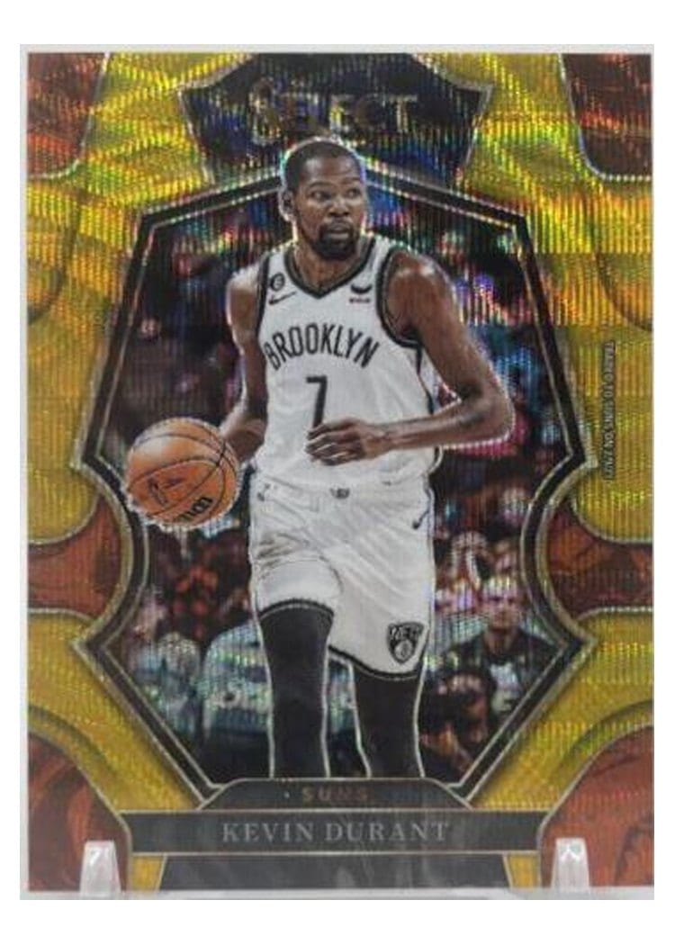 2022-23 Panini Select Base Set Kevin Durant #137 card