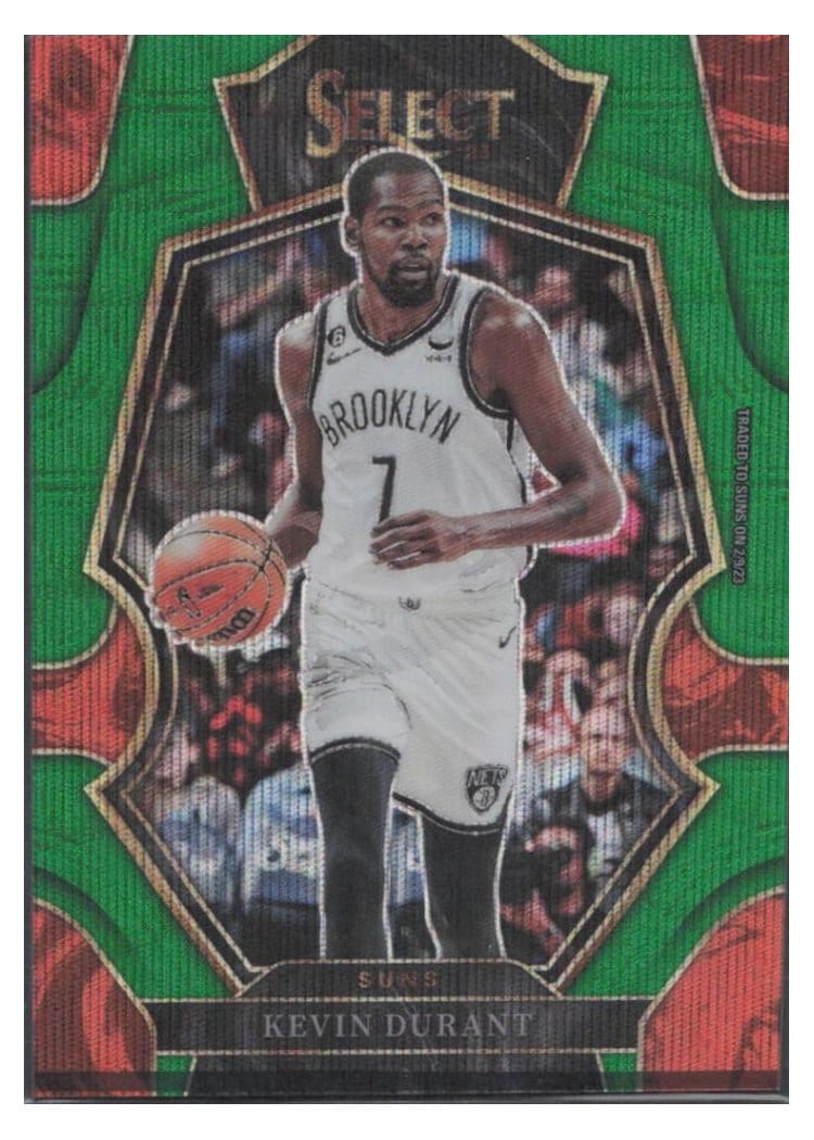 2022-23 Panini Select Base Set Kevin Durant #137 card