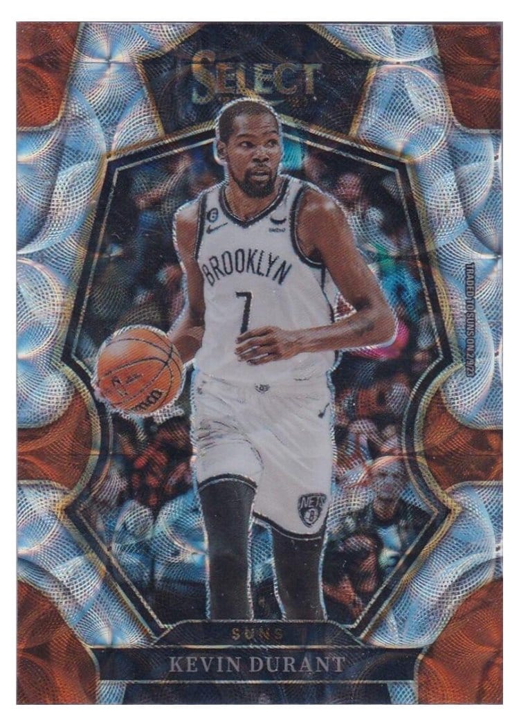 2022-23 Panini Select Base Set Kevin Durant #137 card