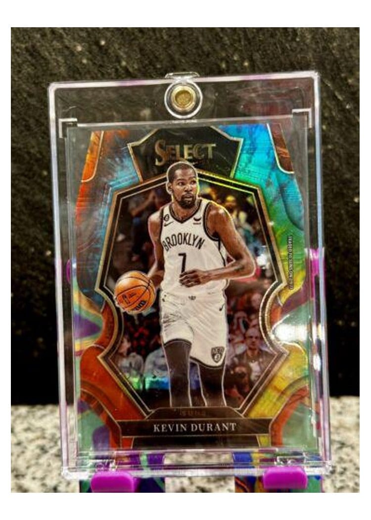 2022-23 Panini Select Base Set Kevin Durant #137 card