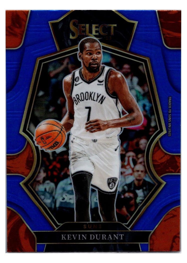 2022-23 Panini Select Base Set Kevin Durant #137 card