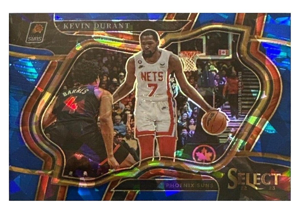 2022-23 Panini Select Base Set Kevin Durant #237 card