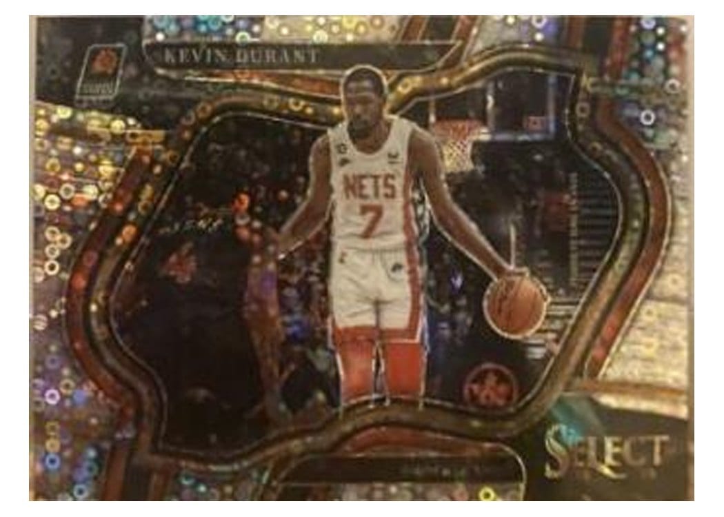 2022-23 Panini Select Base Set Kevin Durant #237 card