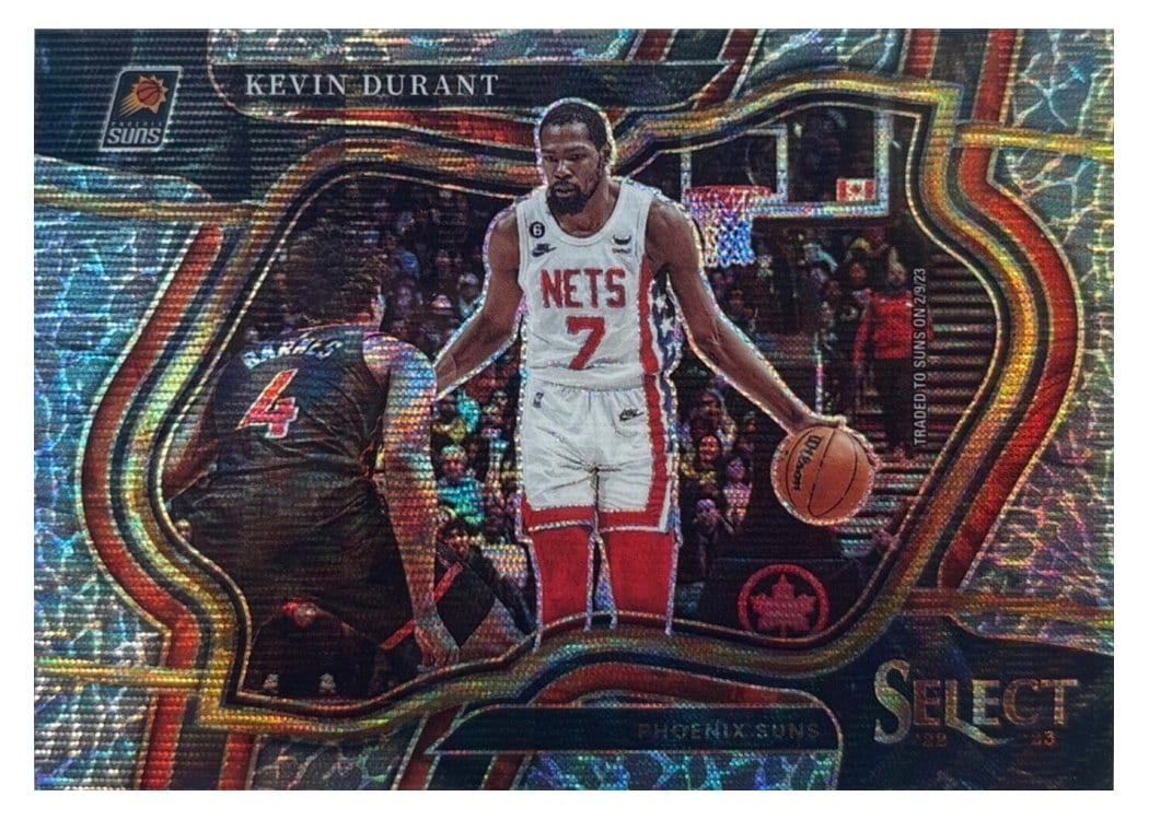 2022-23 Panini Select Base Set Kevin Durant #237 card