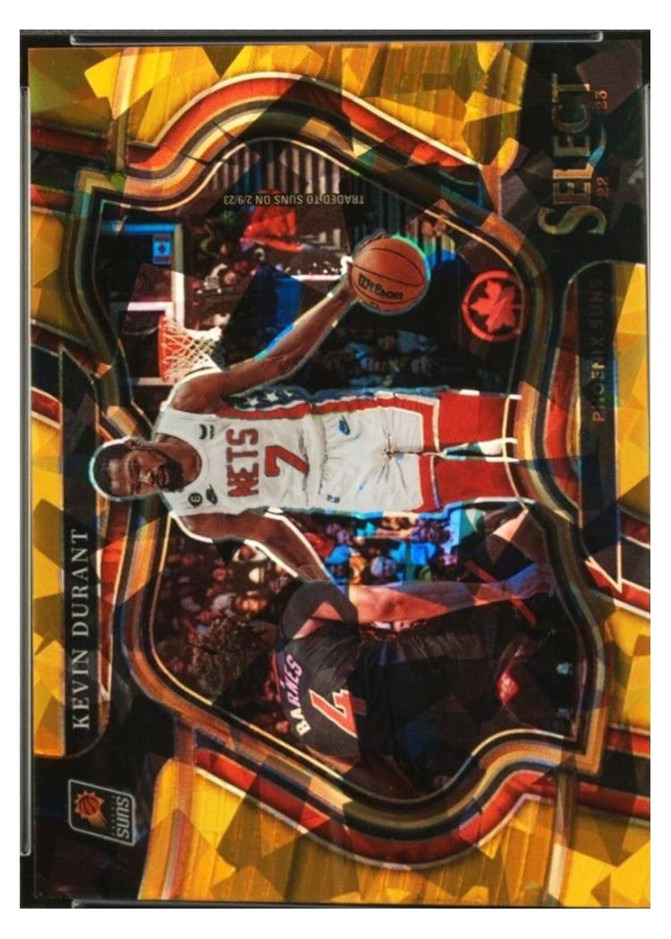 2022-23 Panini Select Base Set Kevin Durant #237 card