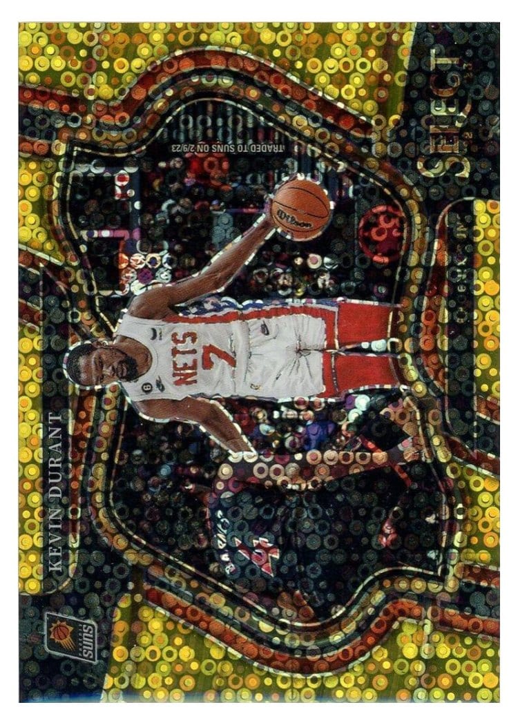 2022-23 Panini Select Base Set Kevin Durant #237 card
