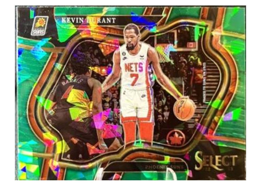 2022-23 Panini Select Base Set Kevin Durant #237 card