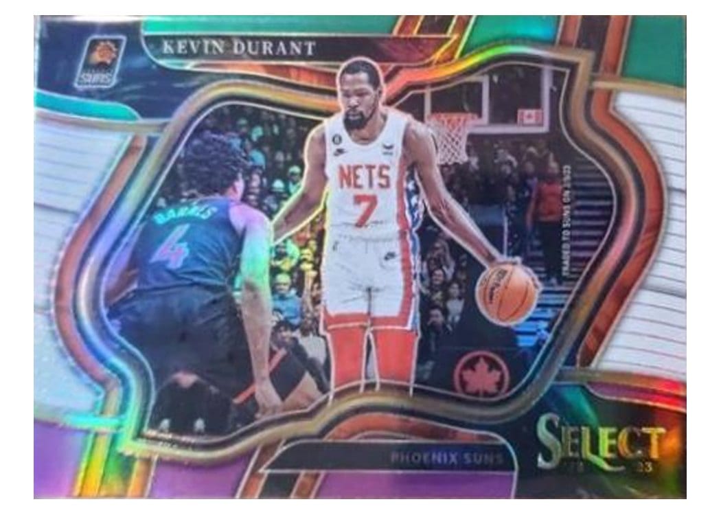 2022-23 Panini Select Base Set Kevin Durant #237 card