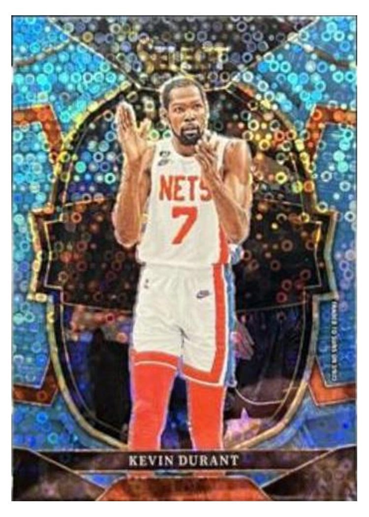 2022-23 Panini Select Base Set Kevin Durant #237 card