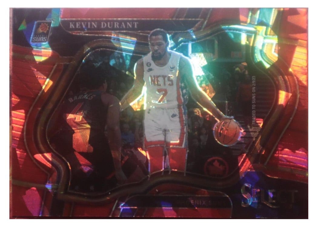 2022-23 Panini Select Base Set Kevin Durant #237 card