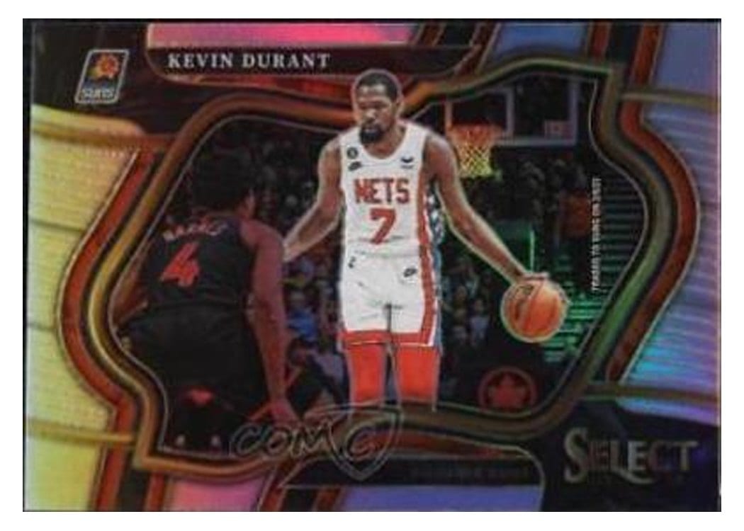 2022-23 Panini Select Base Set Kevin Durant #237 card