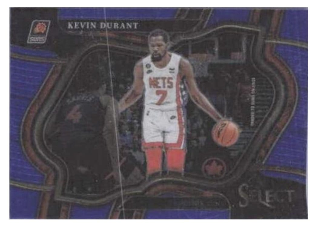 2022-23 Panini Select Base Set Kevin Durant #237 card