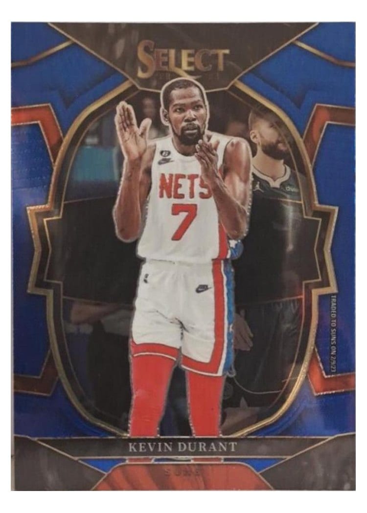 2022-23 Panini Select Base Set Kevin Durant #37 card
