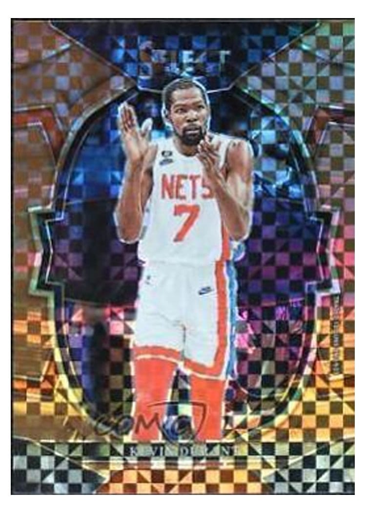 2022-23 Panini Select Base Set Kevin Durant #37 card