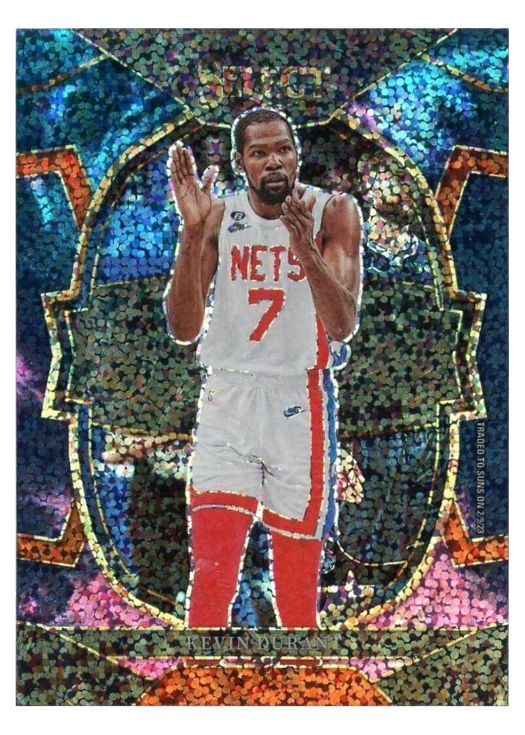 2022-23 Panini Select Base Set Kevin Durant #37 card