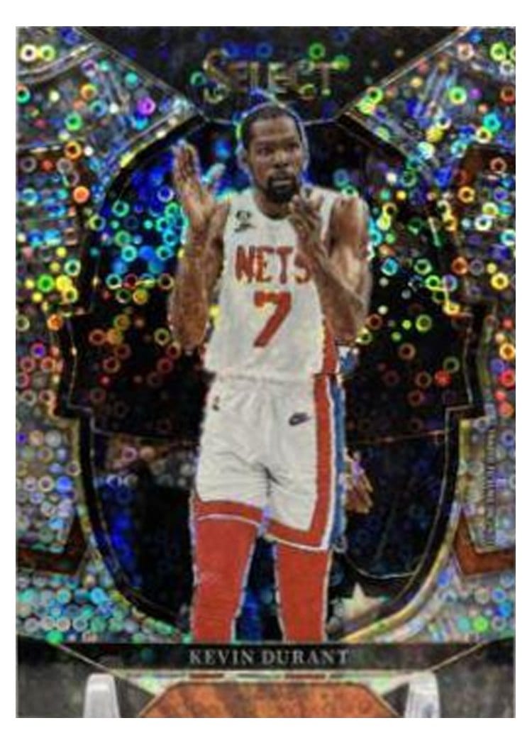 2022-23 Panini Select Base Set Kevin Durant #37 card