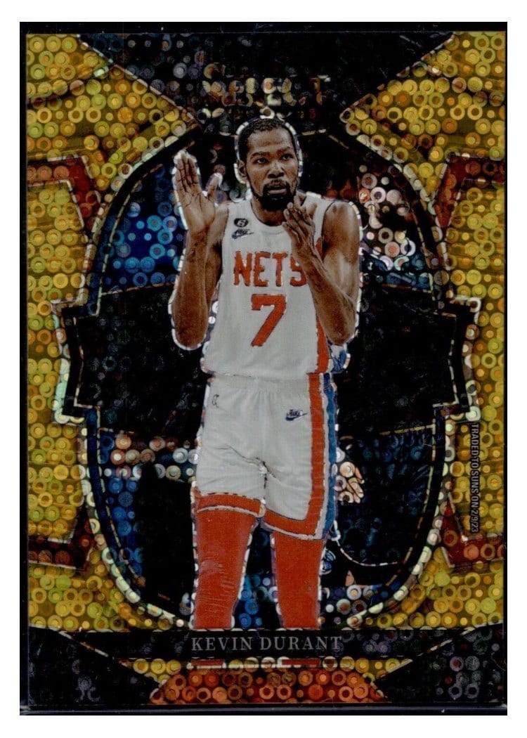 2022-23 Panini Select Base Set Kevin Durant #37 card
