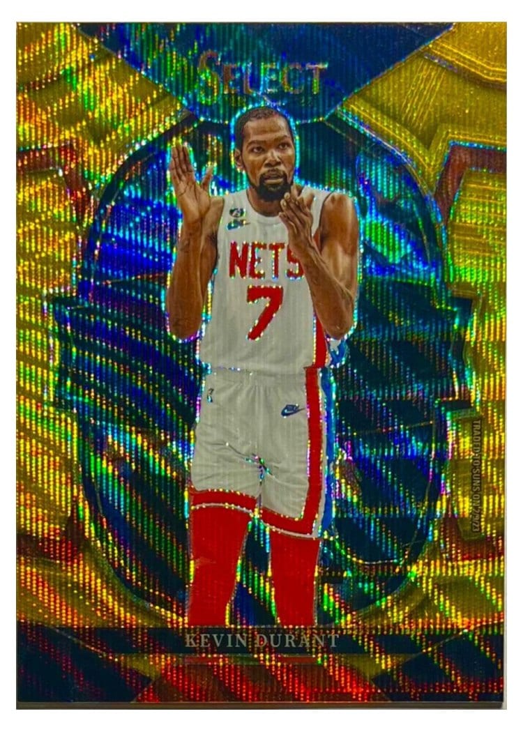 2022-23 Panini Select Base Set Kevin Durant #37 card