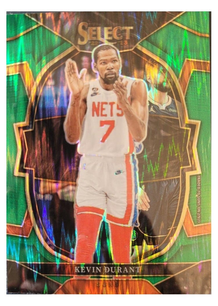 2022-23 Panini Select Base Set Kevin Durant #37 card