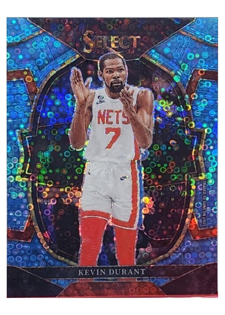 2022-23 Panini Select Base Set Kevin Durant #37 card