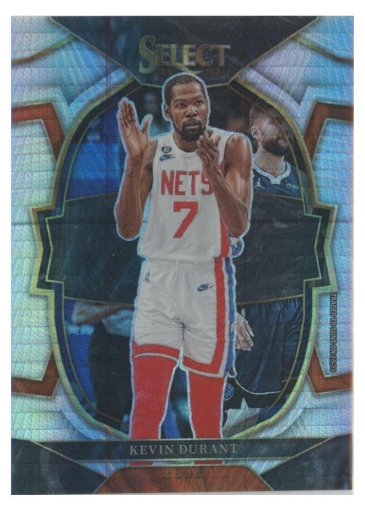 2022-23 Panini Select Base Set Kevin Durant #37 card