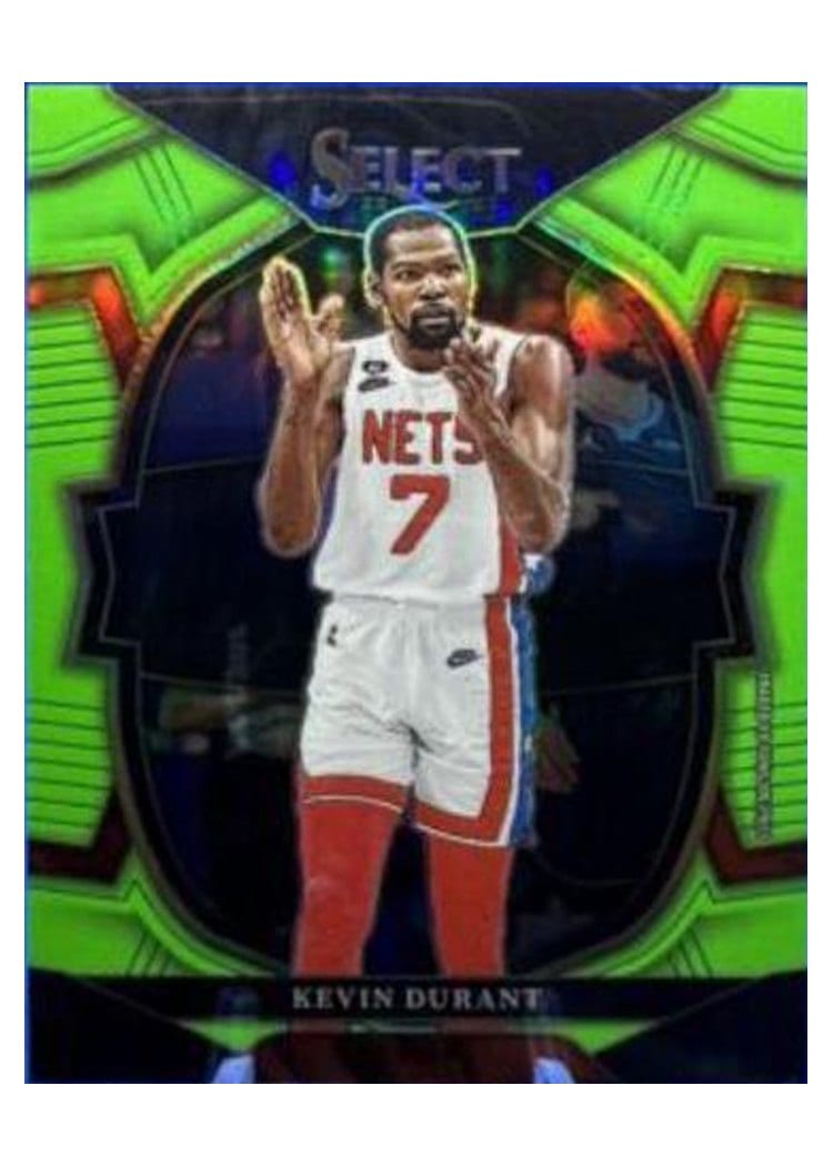 2022-23 Panini Select Base Set Kevin Durant #37 card