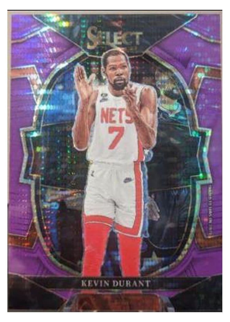 2022-23 Panini Select Base Set Kevin Durant #37 card
