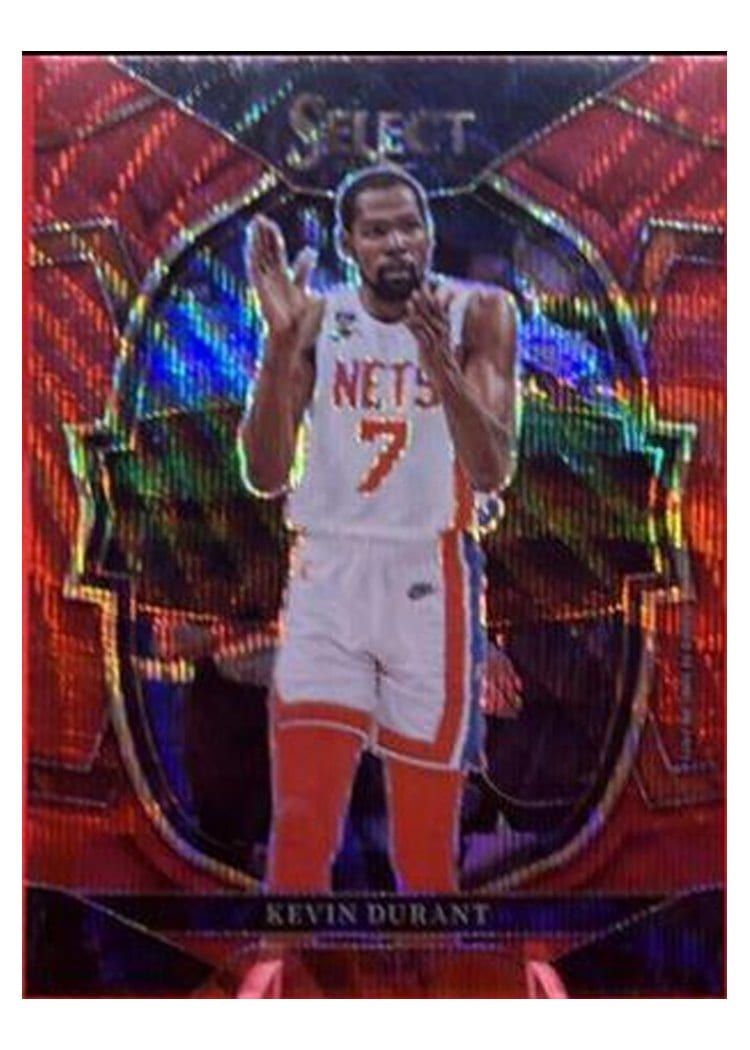 2022-23 Panini Select Base Set Kevin Durant #37 card