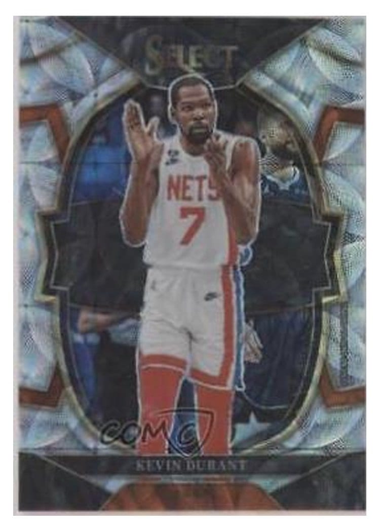 2022-23 Panini Select Base Set Kevin Durant #37 card