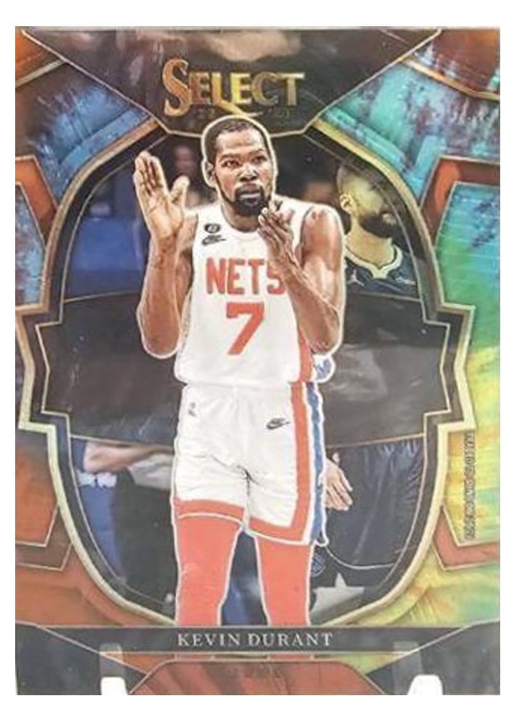2022-23 Panini Select Base Set Kevin Durant #37 card