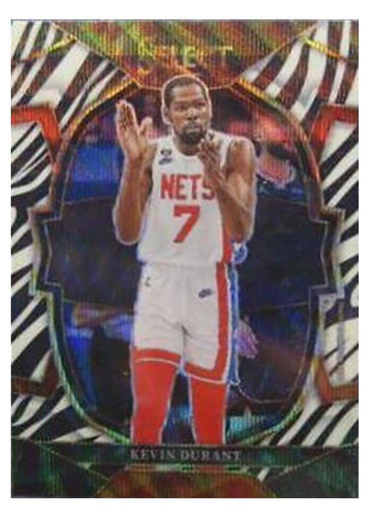 2022-23 Panini Select Base Set Kevin Durant #37 card