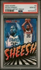 2022 Panini Hoops Kevin Durant #10 card