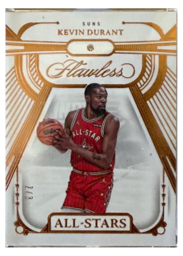 2023-24 Panini Flawless All-Stars Kevin Durant #139 card