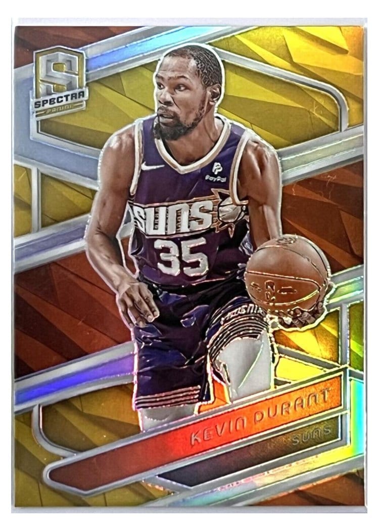 2023-24 Panini Spectra Base Set Kevin Durant Gold #71 card