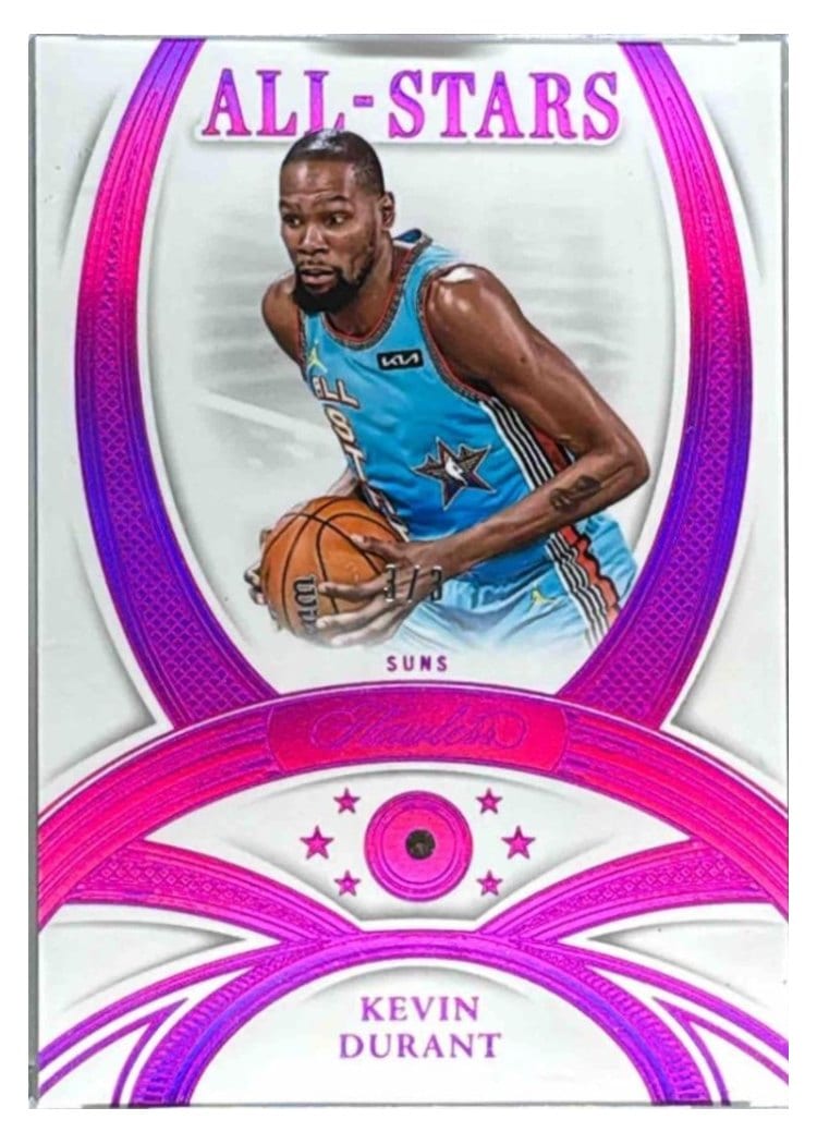 2024-25 Panini Flawless Base Gems Kevin Durant #131 card