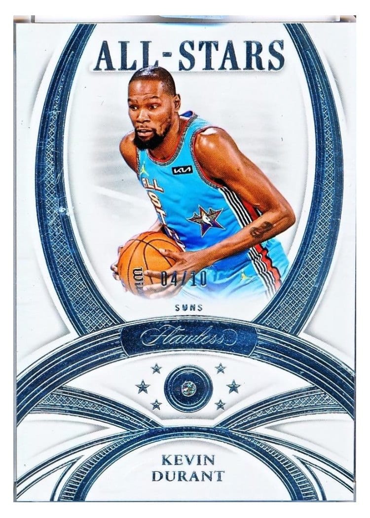 2024-25 Panini Flawless Base Gems Kevin Durant #131 card