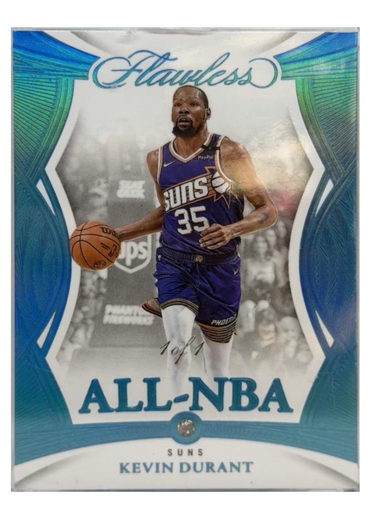 2024-25 Panini Flawless Base Gems Kevin Durant #188 card