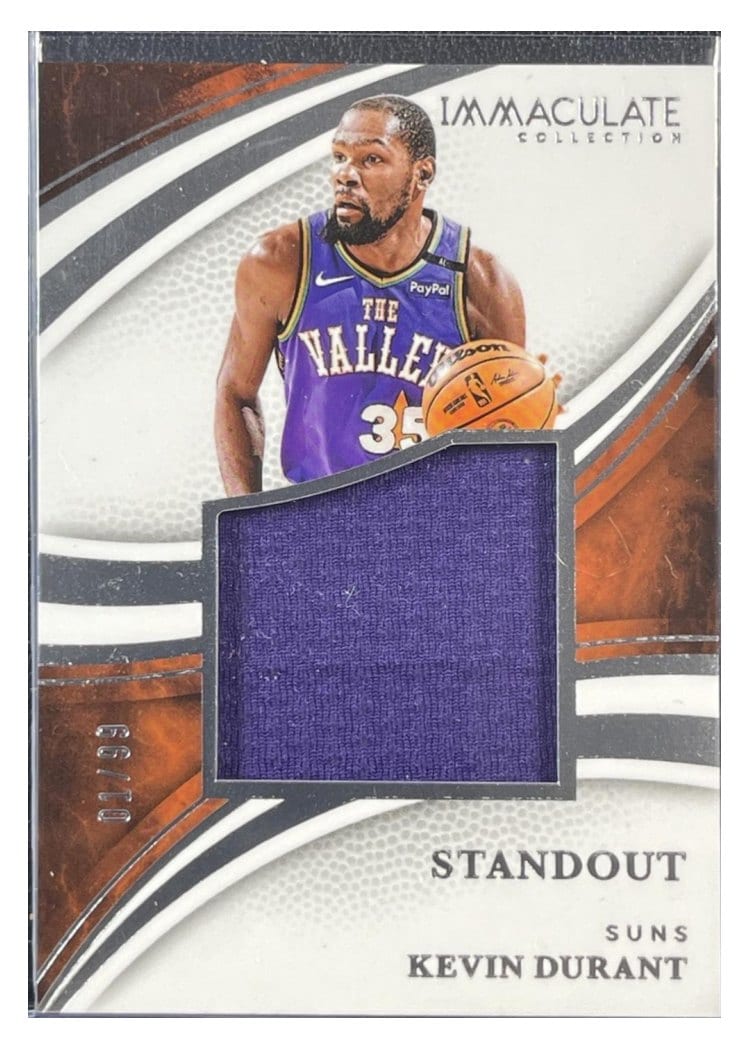 2024-25 Panini Immaculate Collection Standout Memorabilia Set Kevin Durant #9 card