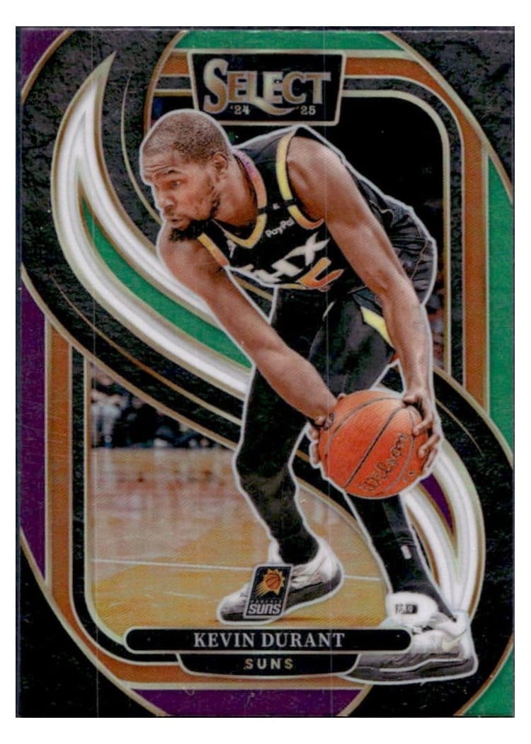 2024-25 Panini Select Base Set Kevin Durant #127 card